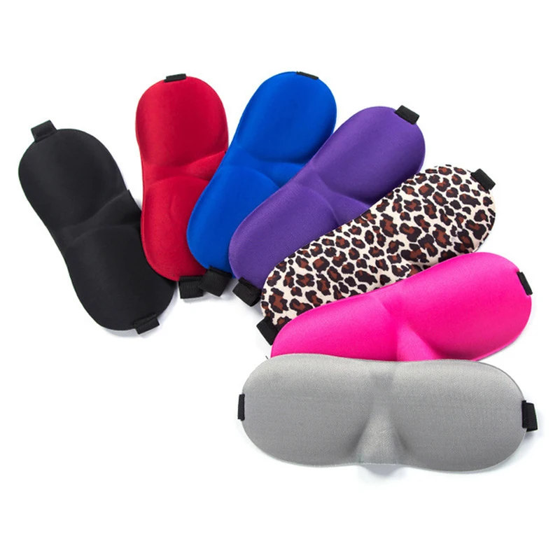 

Sleeping Eye Cover 3D Sleep Eye Mask Patch Eyeshade Nap Shade Soft Portable Blindfolds Travel Rest Sleep Aid Women Men