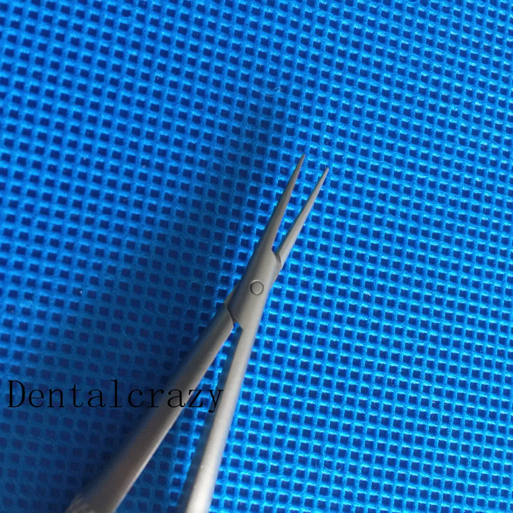 16 см 1 шт. хирургический стоматологический ортодонтический имплантат Castroviejo прямой штырь держатель(16 см) с замком и ключом