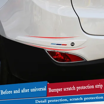

Car Bumper Protector Car Anti-collision Strip Decorative Strips Car Styling For Hyundai elantra ix35 solaris accent i30 ix25