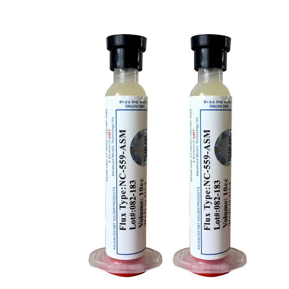 

2pcs/lot NC-559-ASM BGA PCB No-Clean Solder Paste Welding Advanced Oil Flux Grease 10cc Soldering Repair Tools