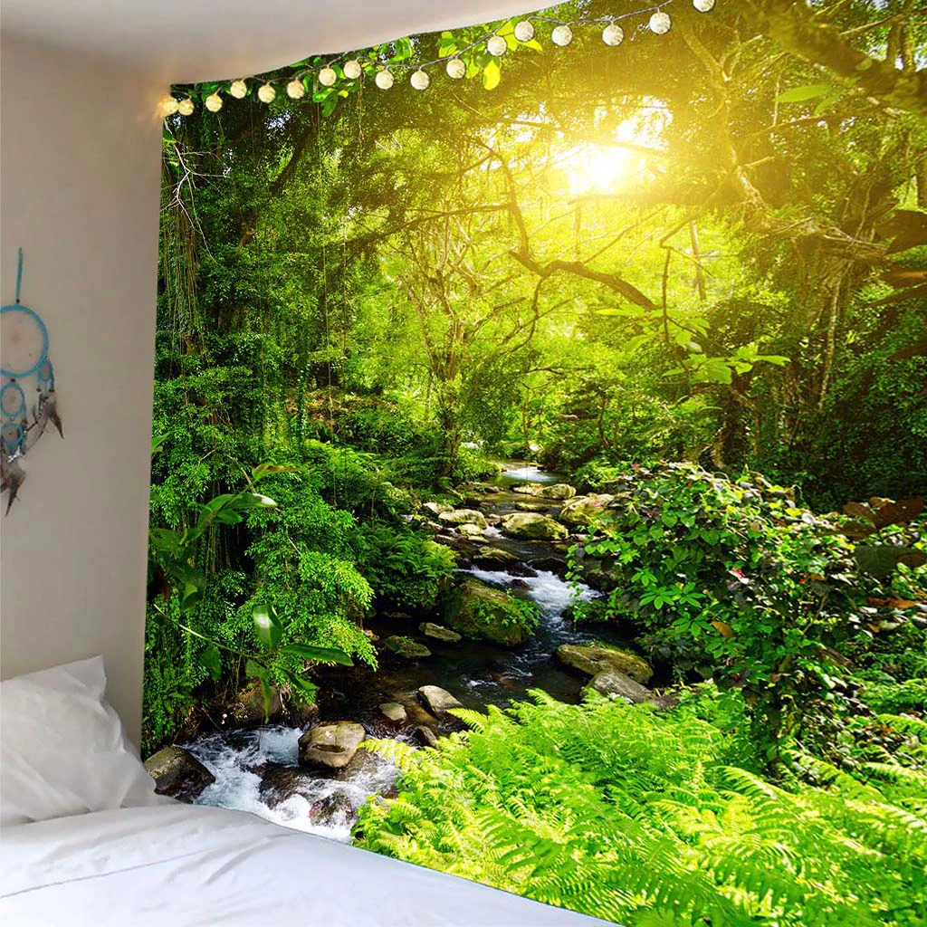 3D Wall Decor Tapestry Hanging Backdrop Home Bedroom Living Room Dorm Home Decors