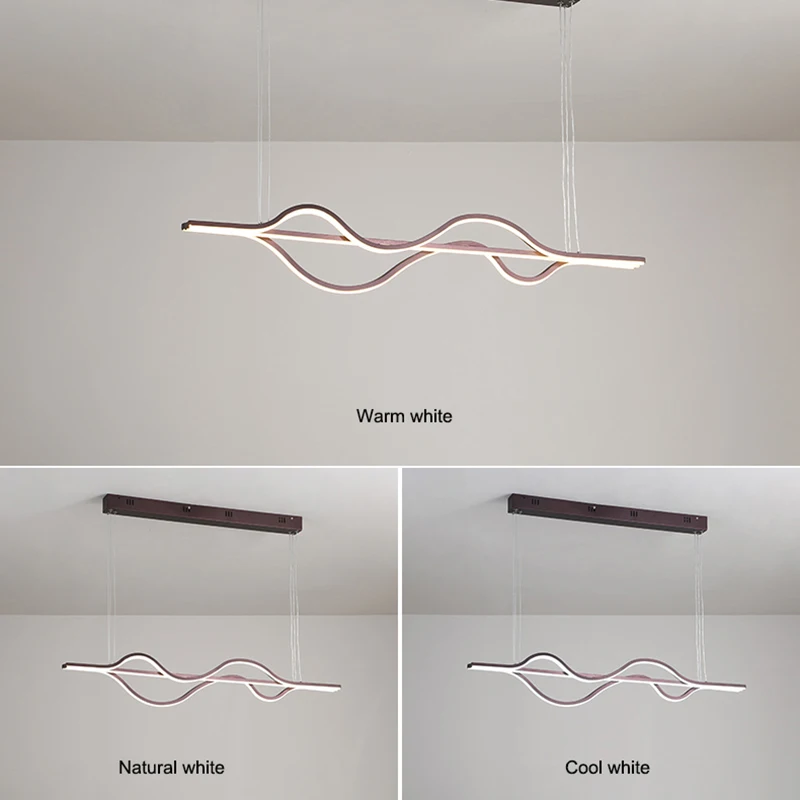 NEO Gleam Length 1000mm 37W Dimmable RC New Arrival Modern Led Pendant Lights For Dining Room Kitch - 32909164706