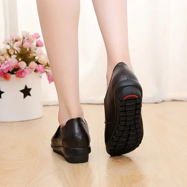 Женская обувь из натуральной кожи на плоской подошве; удобные весенне-осенние оксфорды года; женские кожаные туфли на липучке; большие размеры 35-43; g565