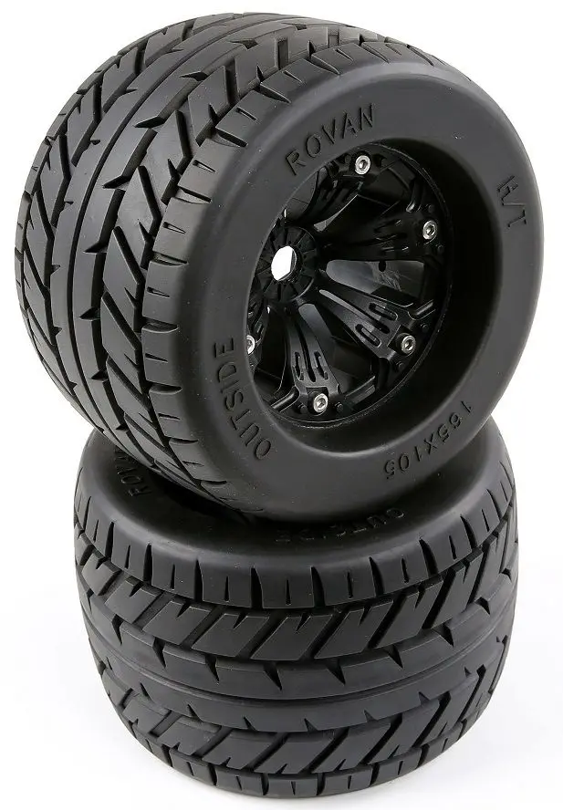 1/8 RC грузовые колеса/шины для HPI Savage Flux Hobao Nanda HSP Redcat FS 4 шт.|Детали и аксессуары| |