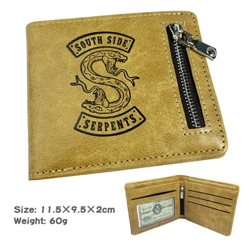 

River town Wallet with coin purse Short Slim Male Purses Money Bag Credit Card Dollar Portomonee Carteria