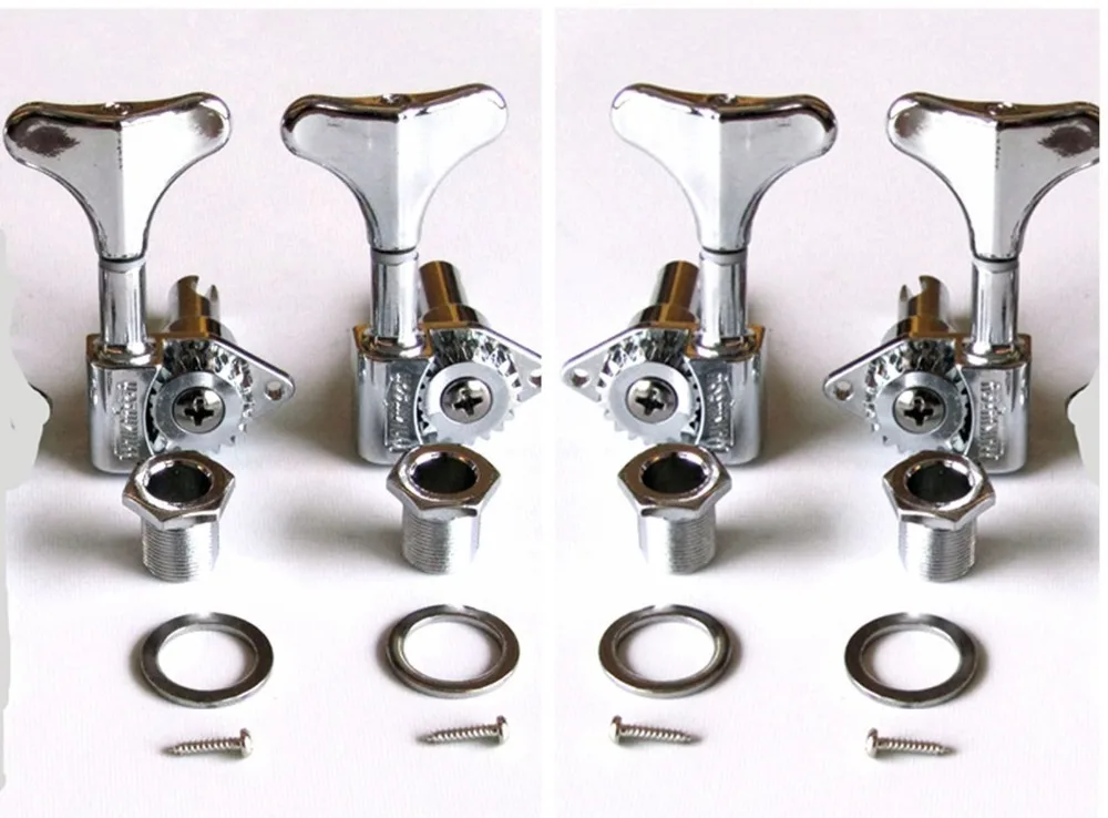 2R2L Wilkinson WJB 750 Chrome Bass Guitar Machine Heads New Guitar bass