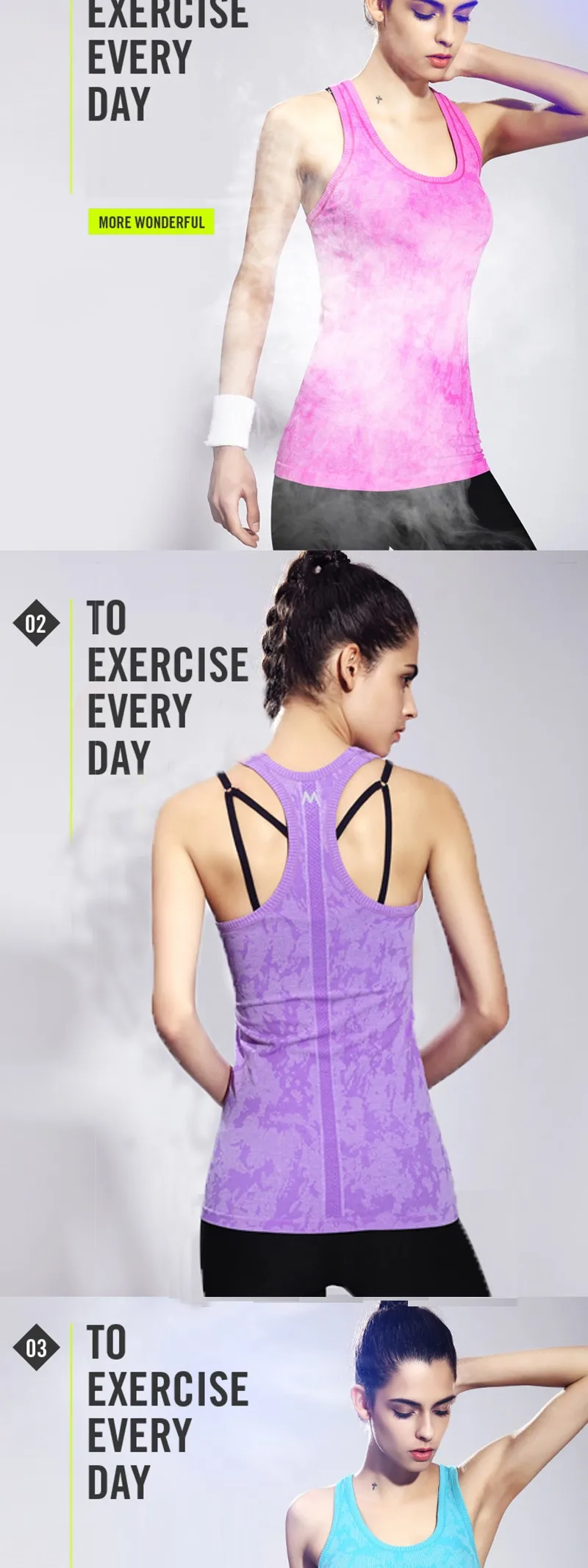 Women sports top vest (2)