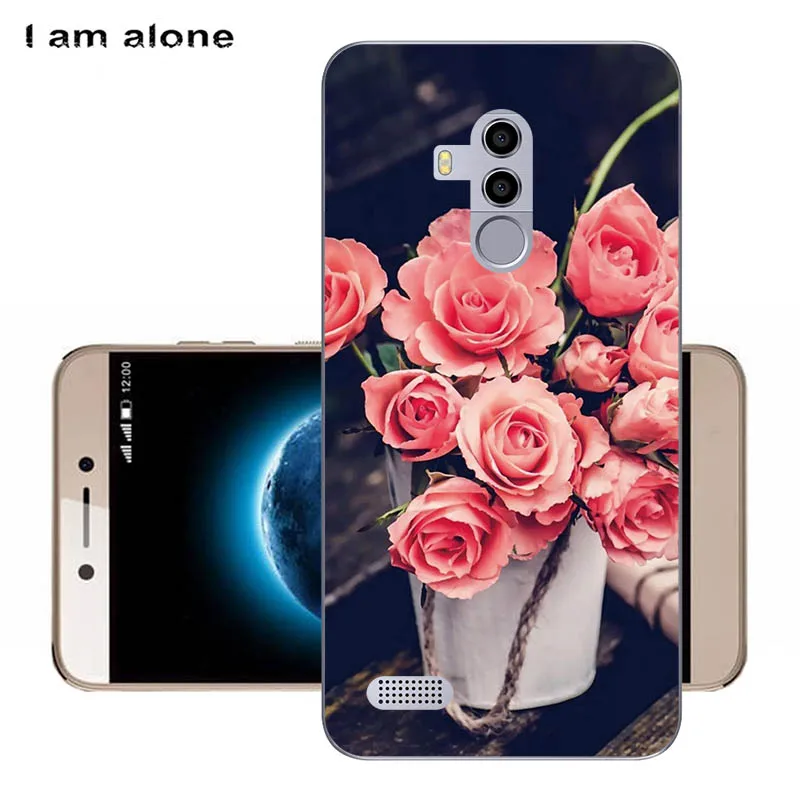 Чехол для телефона I am alone для Leagoo T8s 5,5 дюйма, мягкий ТПУ мобильный Модный чехол с мультяшным принтом для Leagoo T8s, сумки - Цвет: Solf TPU HH20