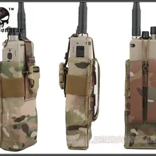EMERSON Тактический PRC148 152 радио чехол для RRV жилет Molle военное боевое снаряжение для страйкбола EM8336 мультикам черный AOR
