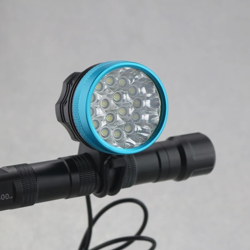 16t6 Водонепроницаемый Велосипедные фары 16x CREE xm l T6 26000 люмен Аккумуляторная MTB