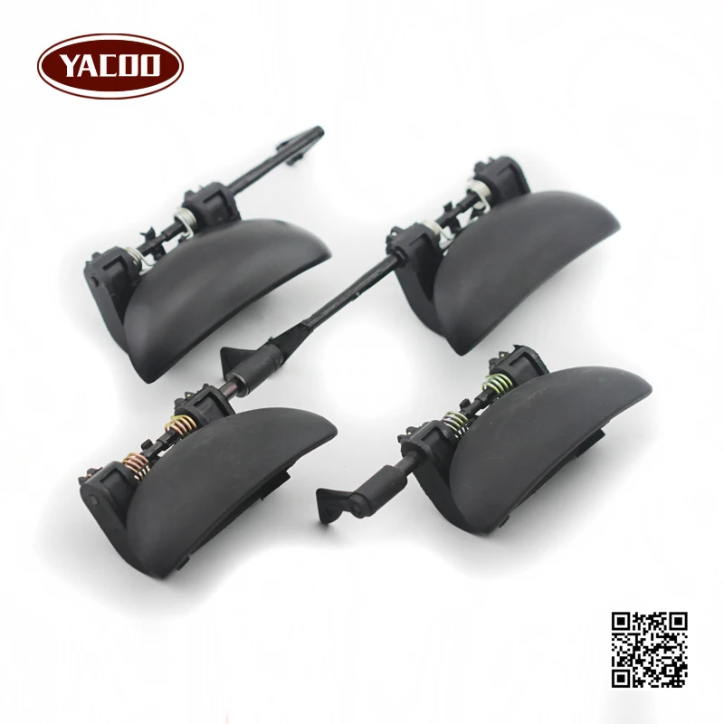 4 PCS A CAR SET EXTERIOR DOOR HANDLE FOR PEUGEOT 206 207 9101-L4 9101-L5 9101-L2 9101-L3 | Автомобили и мотоциклы