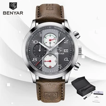 Wristwatches Quartz Watch Military Chronograph BENYAR Watches Men Reloj Hombre Luminous Pointer Waterproof Sports Male Watches цена Wristwatches Quartz Watch Military Chronograph BENYAR Watches Men Reloj Hombre Luminous Pointer Waterproof Sports Male Watches цены онлайн