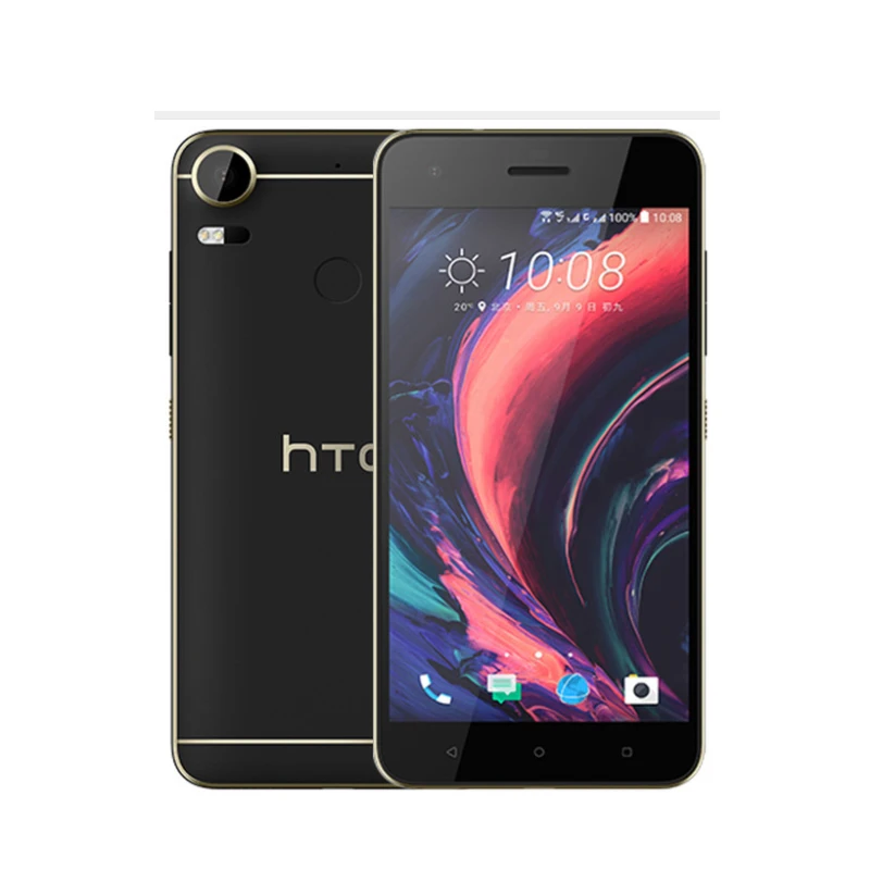 Смартфон htc Desire 10 Pro D10W, четыре ядра, две sim-карты, отпечаток пальца, 4 Гб ОЗУ, 64 Гб ПЗУ, 1080 P, 20 МП, 5,5 дюйма, 3000 мАч, мобильный телефон android - Цвет: black