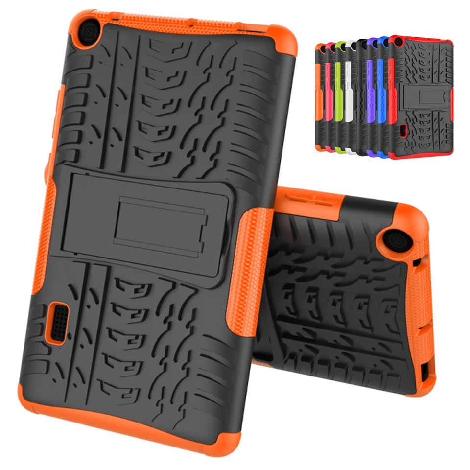 High Duty Coque for Huawei Mediapad T3 7'' Case WiFi BG2-W09 Silicon Shockproof for Huawei T3 7 inch Stand Cover (1)