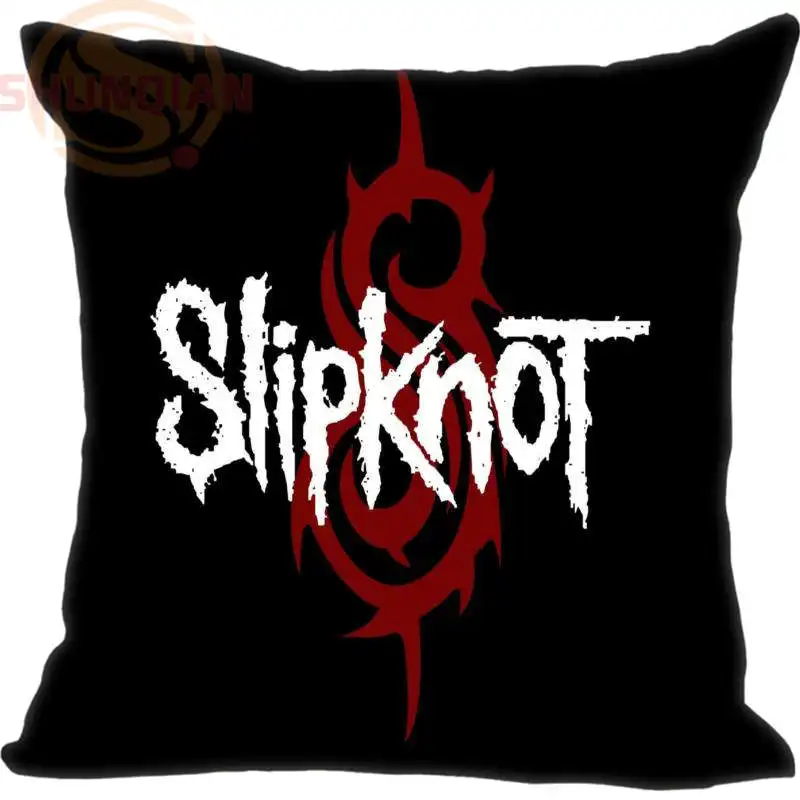 Новое поступление логотип Slipknot#198 декоративная Свадебные наволочки Подушка Чехол ручной Подушка CoverW& 17212