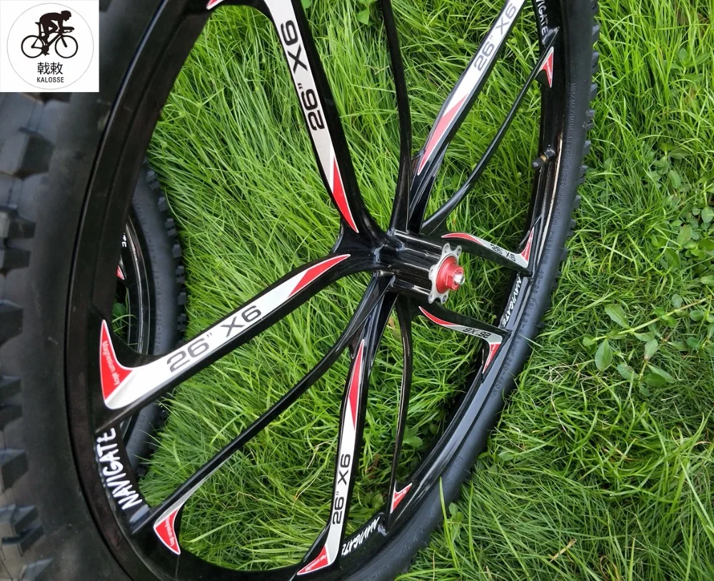 Sale Kalosse Electric  wheels+tires+tubes   36/48V  350W  26inch  135mm  electrical  bike  integrated bike motor 10