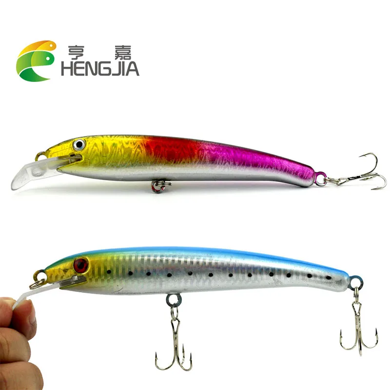

HENGJIA artificial wobbers minnow fishing lures hard baits swimbaits trout catfish pesca fishing tackles 17cm 26.3g