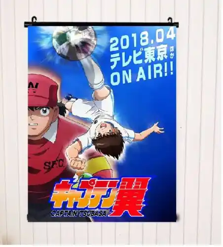 2018 Anime Captain Tsubasa Promotion Cloth Poster Wall Scroll 2018 Anime Captain Tsubasa Promotion Cloth Poster Wall Scroll