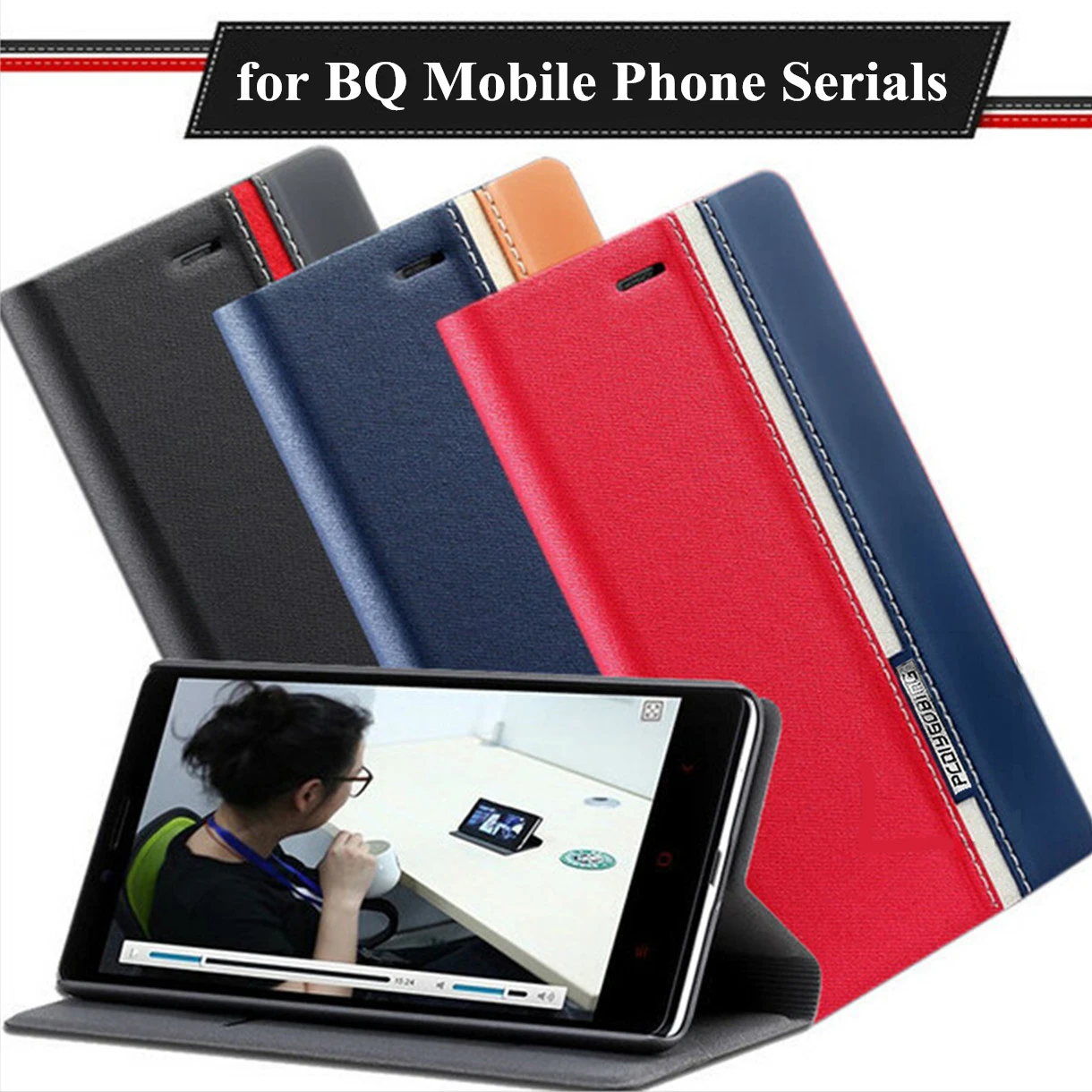 Новый чехол для BQ 4072 5059 5022 5201 5050 5065 Strike Selfie Power Mini Bond Choice Space двухцветный кожаный