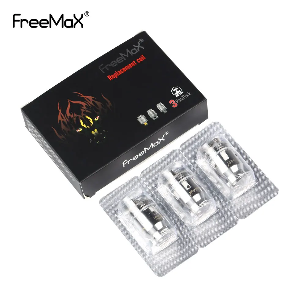 

3Pcs/Pack Original Freemax Mesh Pro Tank Coil Quad 0.15ohm Mesh Coils Core Head For Freemax Mesh Pro Tank E Cigarette Coils