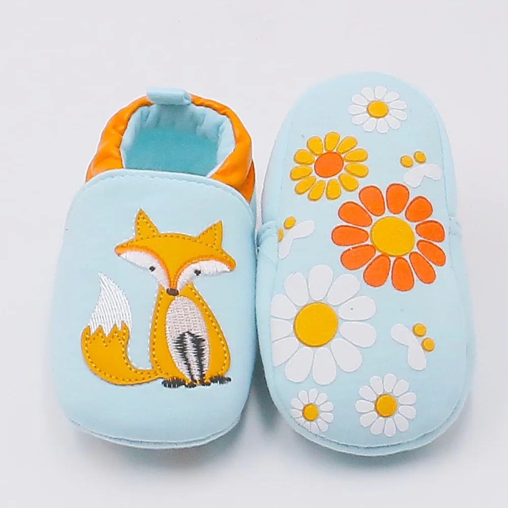 Первые ходунки CartoonShoes Bebe мокасины для малышей 0-24 м нескользящая Мягкая подошва обувь для маленьких мальчиков и девочек