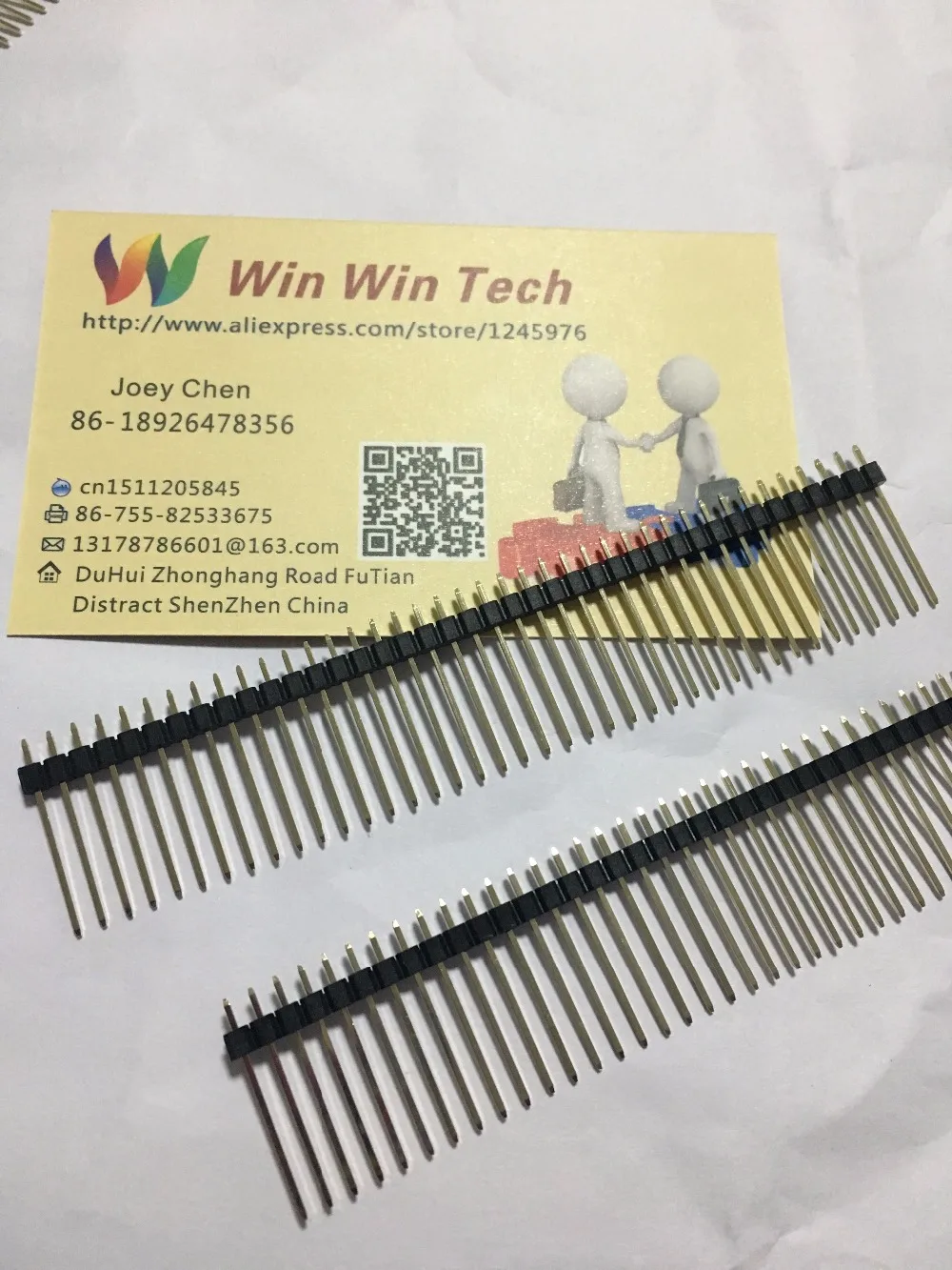 

Free shipping 100PCS The needle length 15mm 17mm 19mm 21mm 25mm 1*40P single pin 40P 2.54mm single straight needle 40 pin