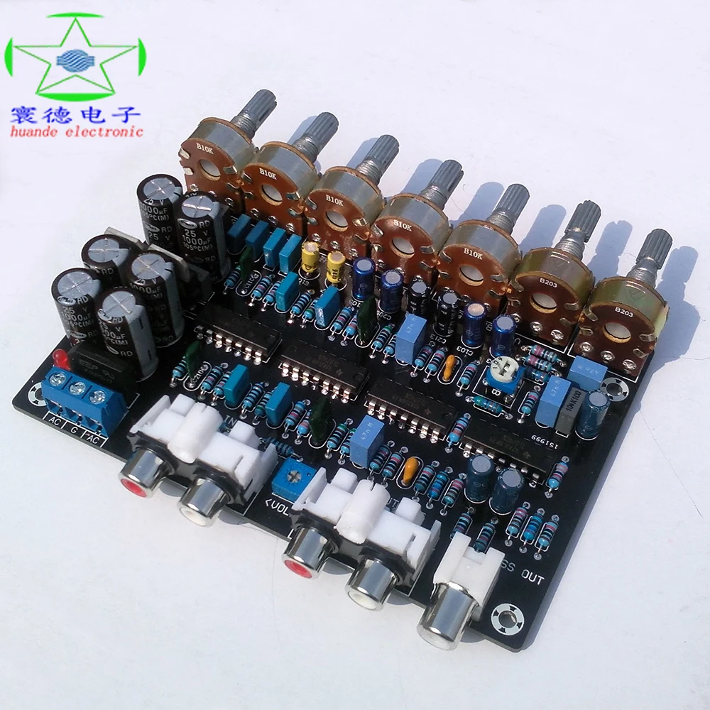 

HG005 2.1 tone board Preamp audio processing Audio equalization FM board is better than NE5532
