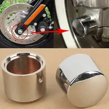Хром Передняя ось Гайка Крышка Болт для Harley Touring Softail Sportster Dyna Road Street Electra Tri Glide FLHX FLTR XG500 XG750