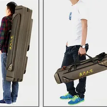 Портативная Рыболовная Сумка, 3 слоя, большая емкость, рыболовное удилище, нейлоновая сумка для хранения, водонепроницаемая сумка для снастей, сумка на плечо B307