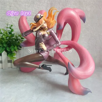 

LOL The Nine-Tailed Fox Ahri PVC Action Figure Collection Model Toy Model Doll 23.5cm Home Car Decoration Birthday gift