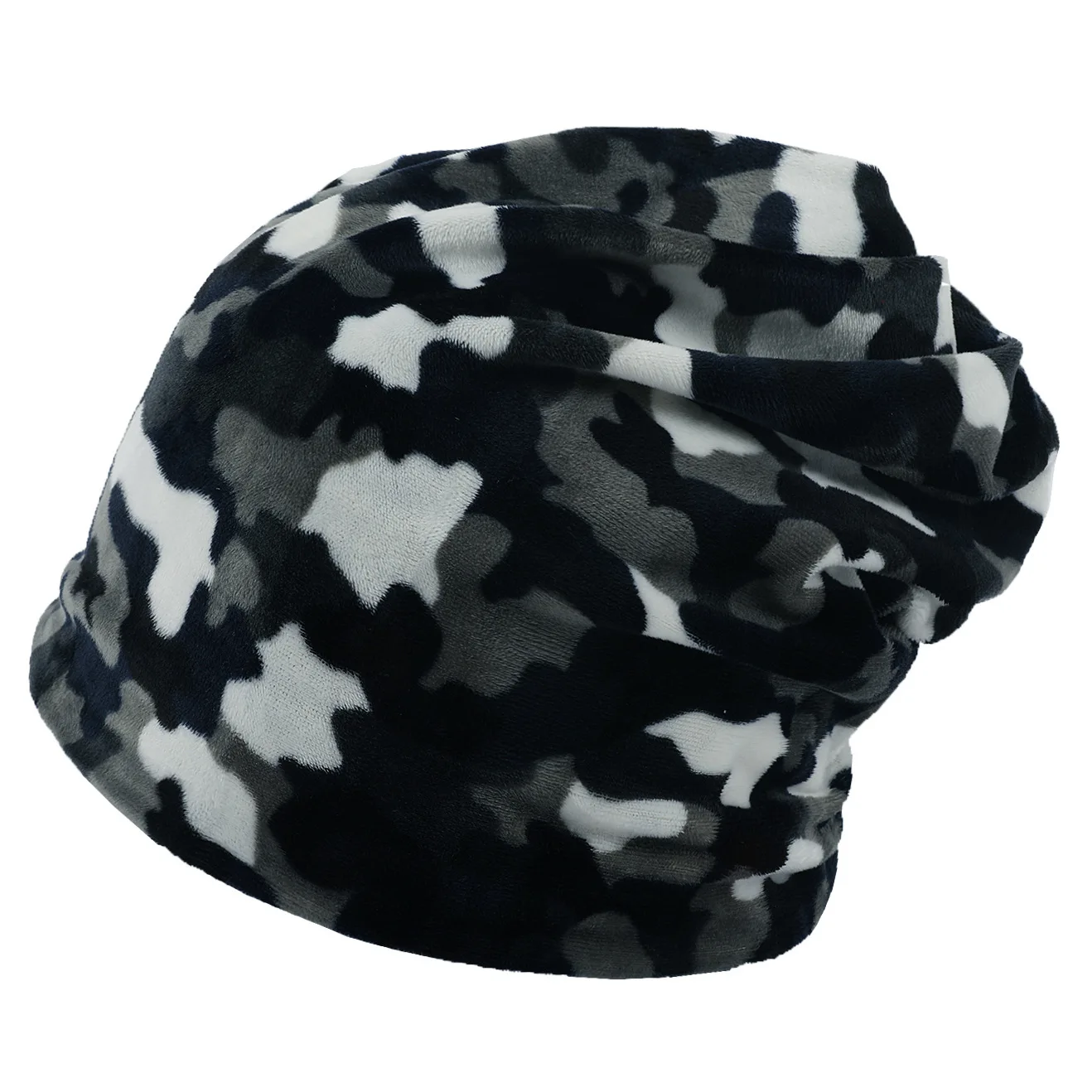 Brand Hats For Women Plaid Camouflage Leopard Print Ladies Hat Skullies Beanies Men Hat Unisex Winter Keep Warm Velvet Cap