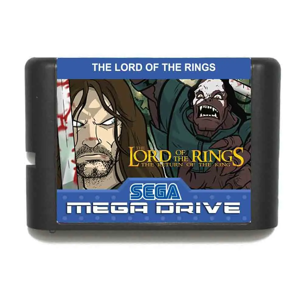 

The Lord Of The Rings The Return Of The King 16 bit MD Game Card For Sega Mega Drive For Genesis
