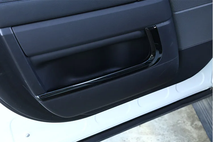 Для Landrover Range Rover Sport RR Sport- автомобилей укладка ABS хром черный глянец Внутренняя дверь украшения полоса отделкой аксессуар