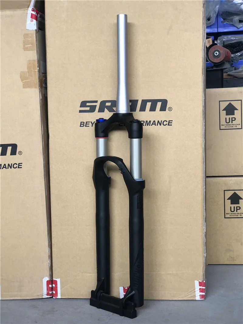 SRAM ROCKSHOX RECON GOLD RL 29 Solo Air 9 мм QR 100 мм 1,5 конический ручной замок матовый черный MTB вилка подвеска