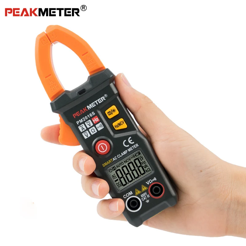 Цифровой мини мультиметр PEAKMETER PM2016S цифровой измеритель переменного тока