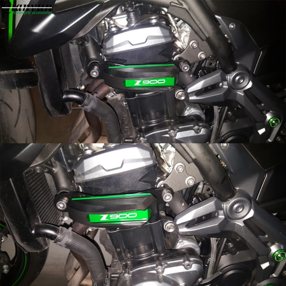 Для Kawasaki z900 17 18 мотоциклетные детали крышки двигателя Краш колодки Рамка протектор сдвижные стенки статора