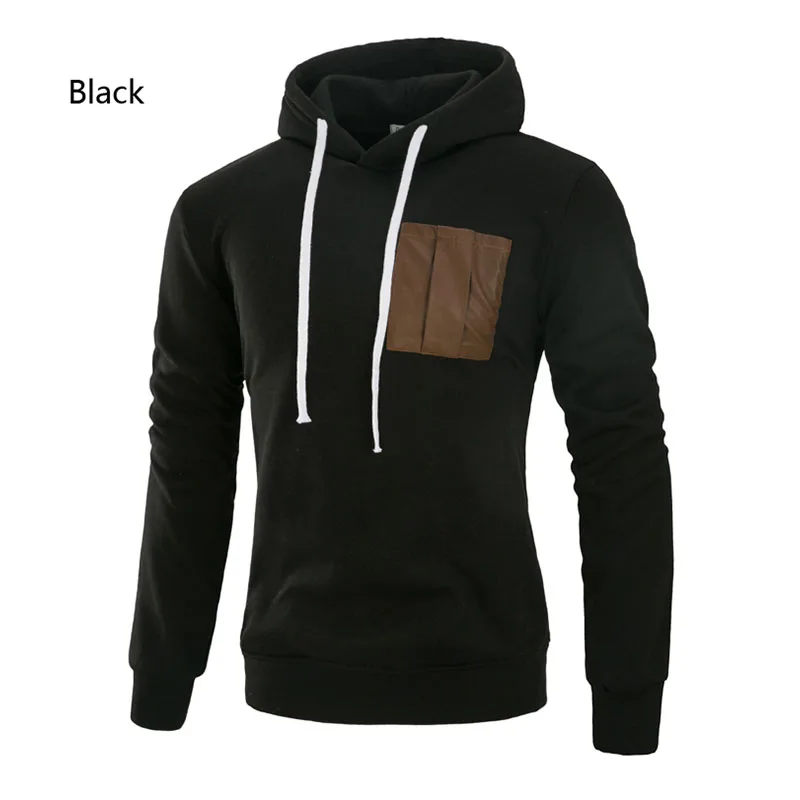 

John'sBakery Brand 2019 Hoodies Brand Men Pocket Design Sweatshirt Male Hoody Movement Autumn Winter Zipper Hoodie Mens Pullover