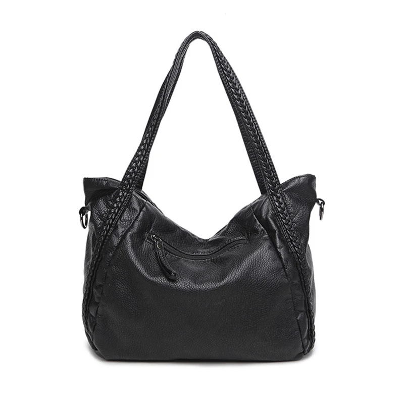 Large Soft Leather Bag for Women Handbags Ladies Crossbody Bags Hobos Shoulder Bags Female Big Tote Sac A Main Large Soft Leather Bag for Women Handbags Ladies Crossbody Bags Hobos Shoulder Bags Female Big Tote Sac A Main