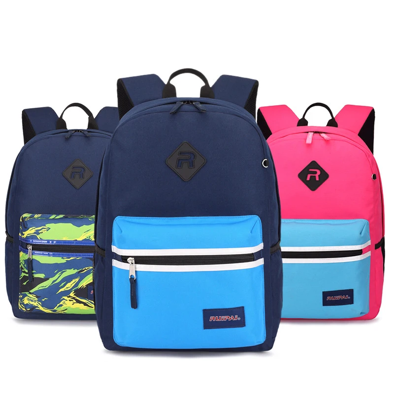 2017 Новый полиэстер дети рюкзак школьный с пенал портфель ортопедические для