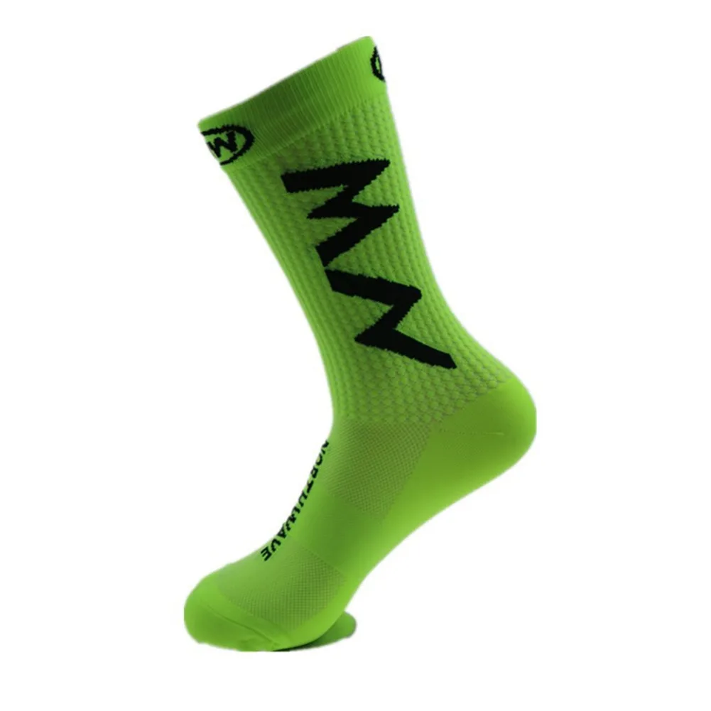Летние мужские велосипедные спортивные носки, носки для езды на велосипеде, дышащие носки для бега, спортивные носки, подходят для 40-45