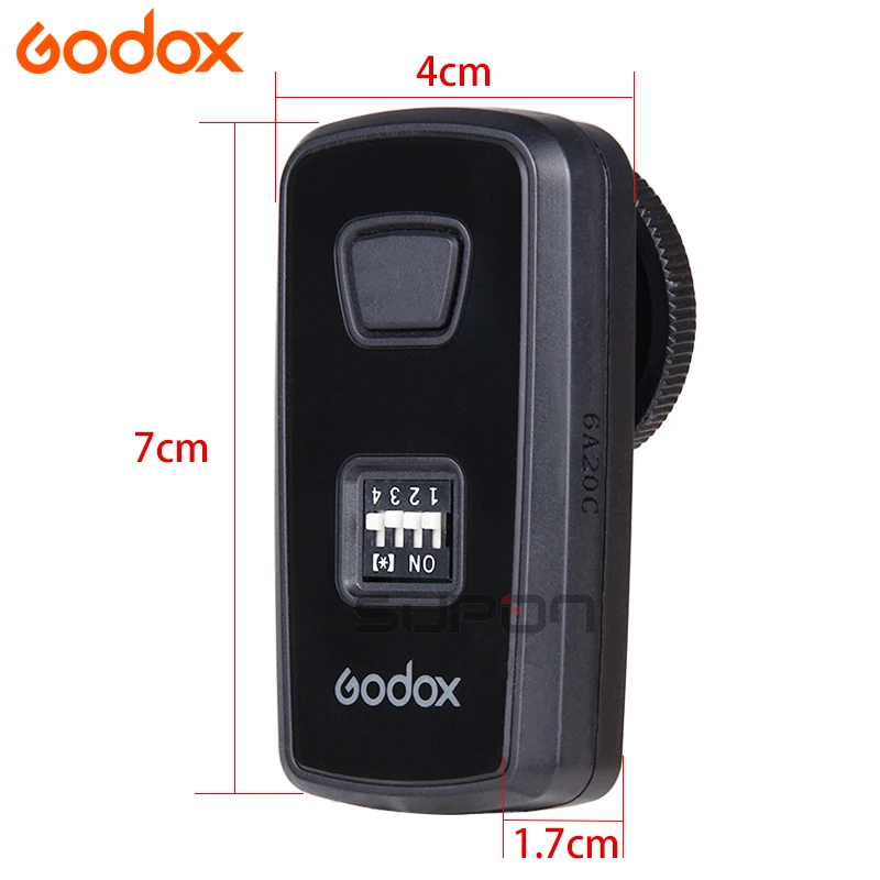 Godox DM-16 Беспроводной студийный триггер передатчик для Godox DMR-16 приемник для Canon Nikon Olympus Pentax DLSR камеры