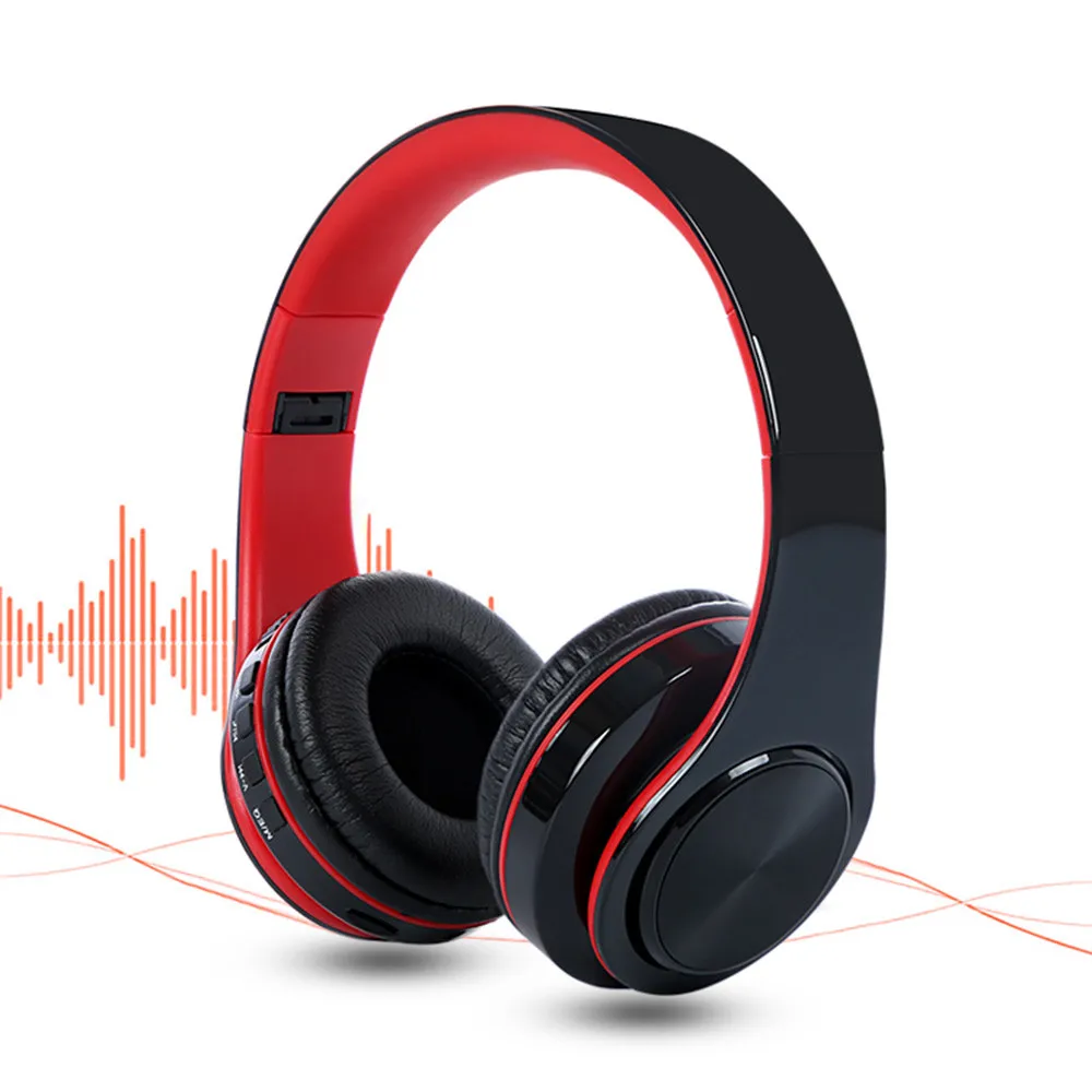 Wireless BT 4.1 Head Mounted Neck Sport Gym Headset Stereo Headphone