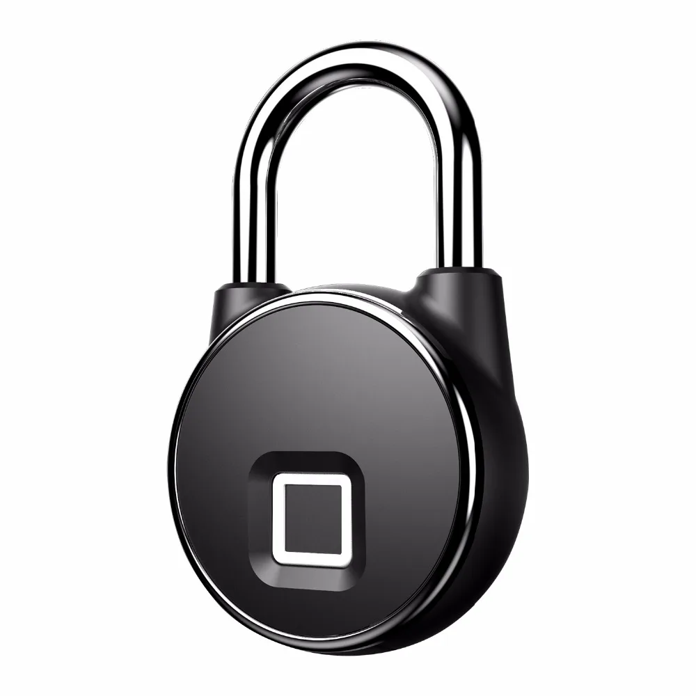 

Fingerprint Padlock Waterproof USB Charge Security biometric Fingerprint Lock for Gym Locker, Luggage Suitcase,Schoolbags lock