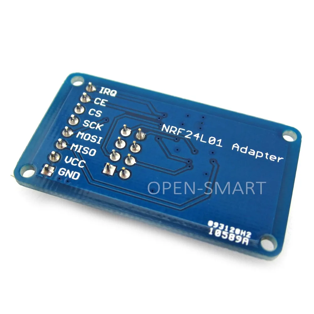 Беспроводной приемопередатчик OPEN SMART 2 4 ГГц NRF24L01 модуль адаптера 3 В/5 В