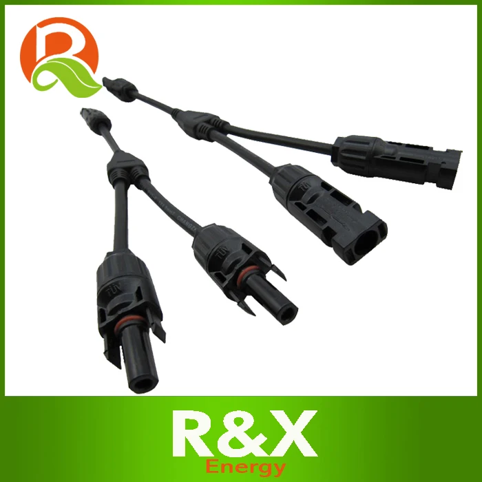 

10PCS/lot, MC4 Y branch solar connector, with 4mm2 solar cable, PV branch connector. Used for solar power system.