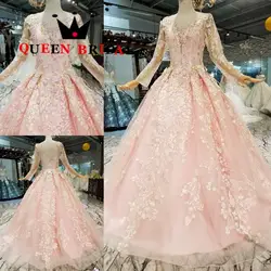 Новое поступление 2019 vestido de festa комплектующие для бижутерии из кристала и кружева бисером вечернее платье халат De Soiree Лидер продаж EV118