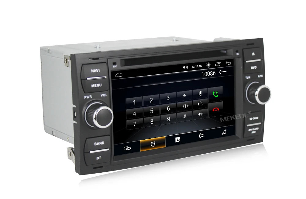 Clearance MEKEDE Pure Android 8.1 Car DVD GPS Navi Player Stereo Radio Audio For Ford Focus 2 Mondeo S C Max Fiesta Galaxy Connect With 17