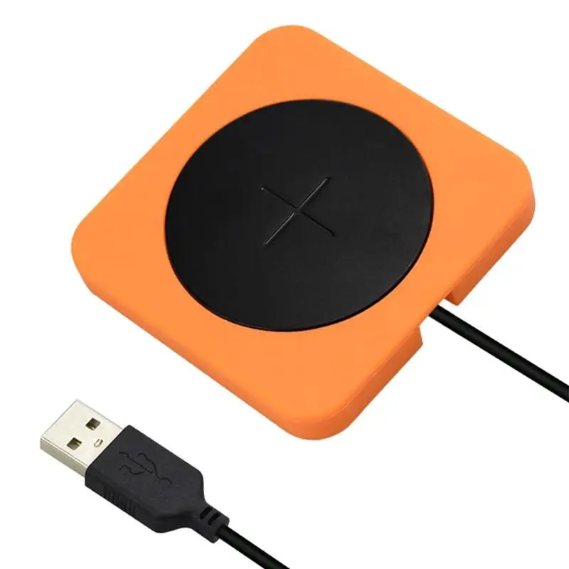 ALLOET Qi 10 Вт беспроводной круглый usb-адаптер для зарядного устройства телефон Быстрая зарядка Pad устройство поддержка для Apple samsung смартфон