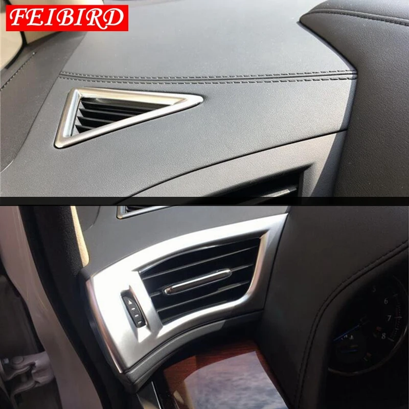 

Auto Accessory For Toyota Alphard / Vellfire AH30 2016 - 2019 ABS Dashboard Air Conditioner Outlet Vent Cover Trim Matte