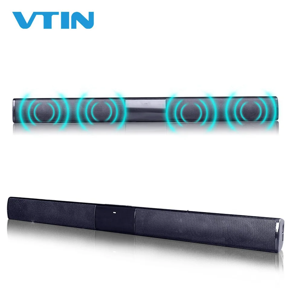 

VTIN TOP Wireless Bluetooth Soundbar Speaker TV Home Theater Soundbar Subwoofer with RCA 3D Stereo Surround Sound Speaker